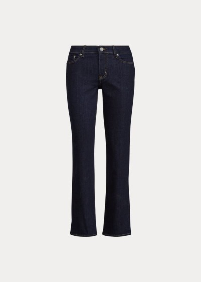 Jeans Ralph Lauren Mujer Negros Azules - Slimming Modern Curvy - AQKFY3206